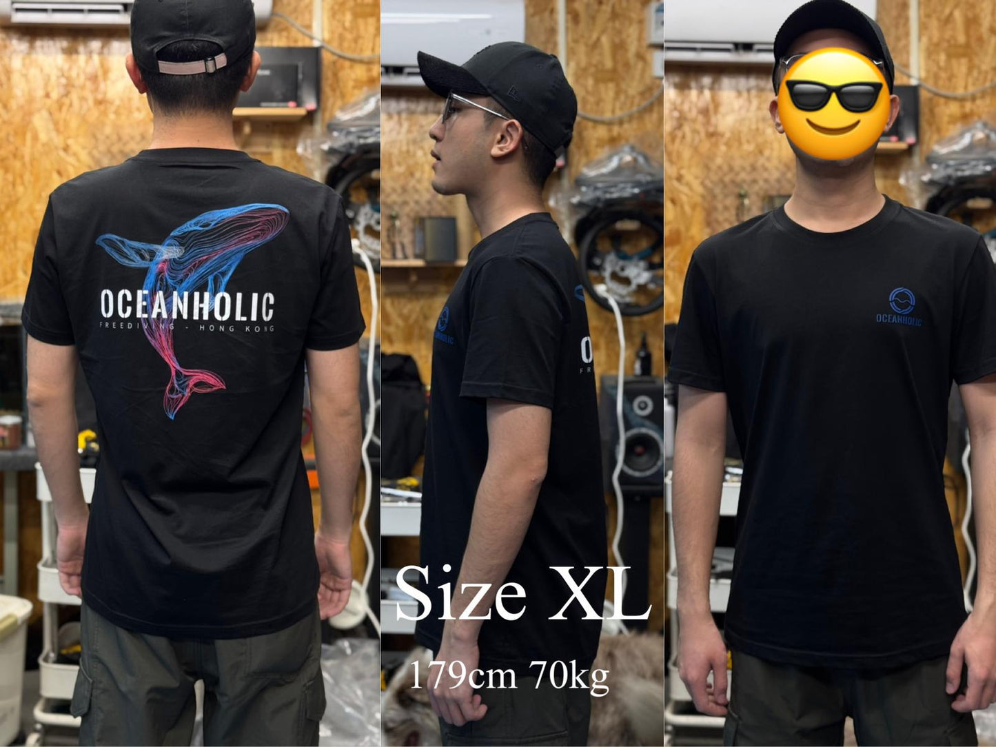 Oceanholic 2025 鯨魚Tee